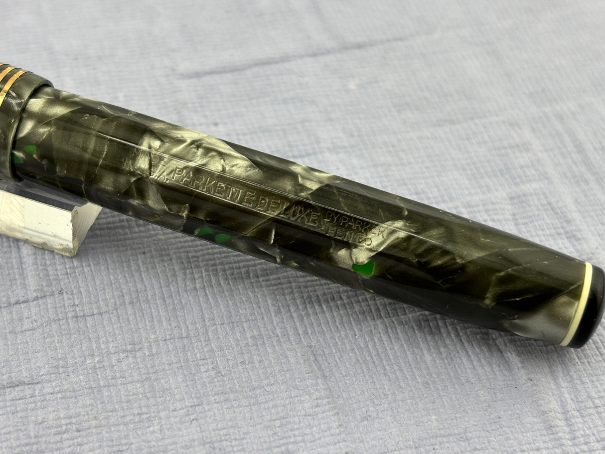Parker Parkette Deluxe Grey Marble - Fountain Pen