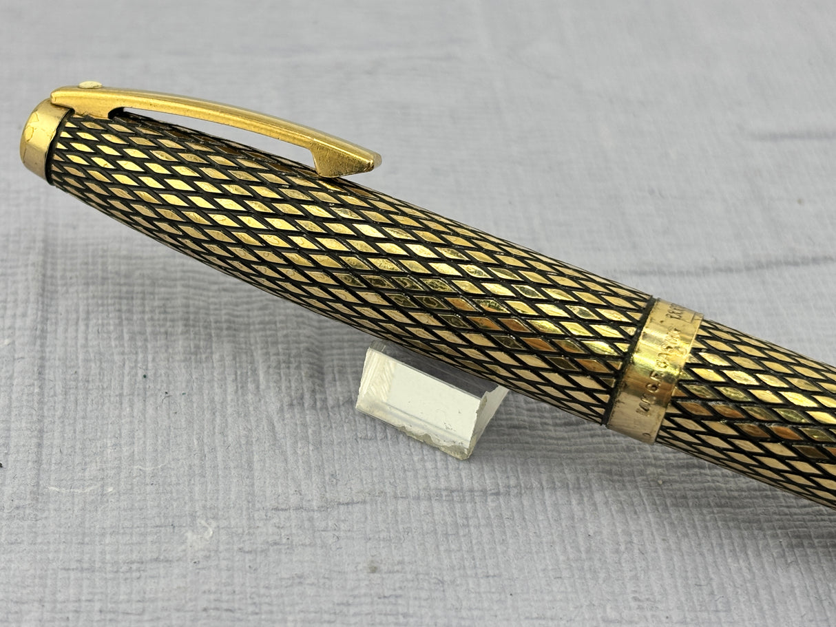 Sheaffer’s Imperial crossed lines 14K Gold Filled - Fountain Pen