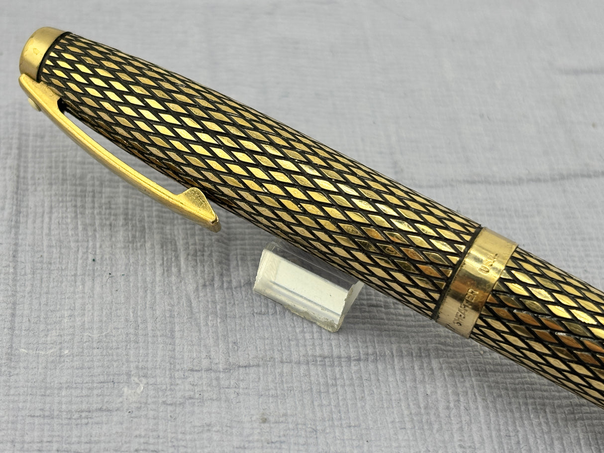 Sheaffer’s Imperial crossed lines 14K Gold Filled - Fountain Pen