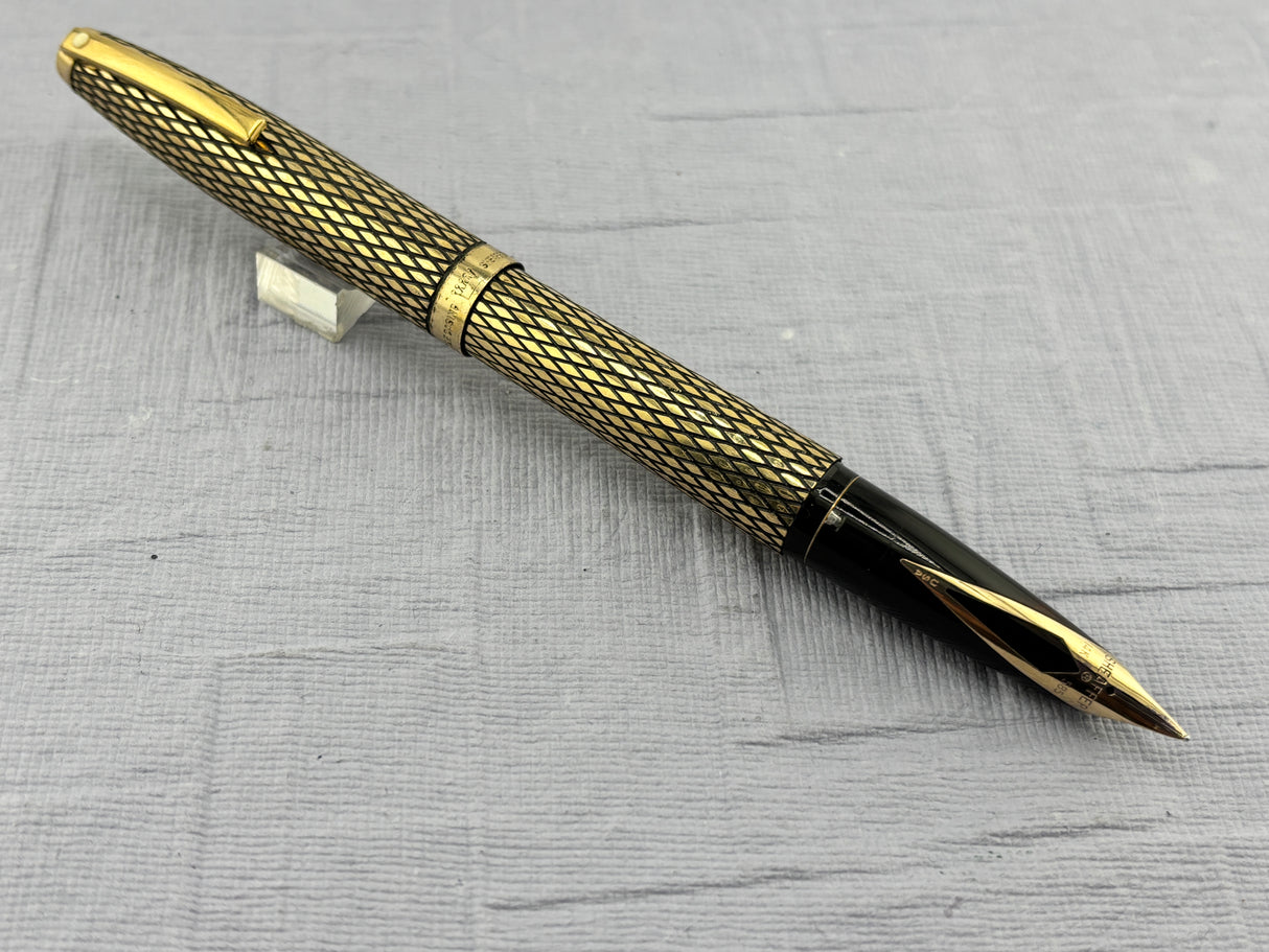 Sheaffer’s Imperial crossed lines 14K Gold Filled - Fountain Pen