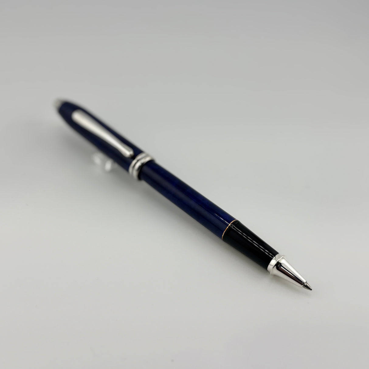 Cross Townsend Cyber Marbled Blue Selectip Rollerball - Made in USA