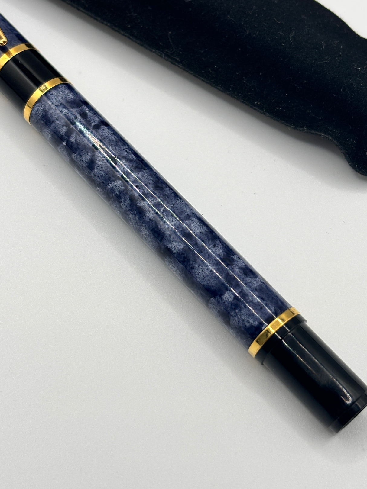 Waterman Laureat Blue Marble Lacquer - Fountain Pen