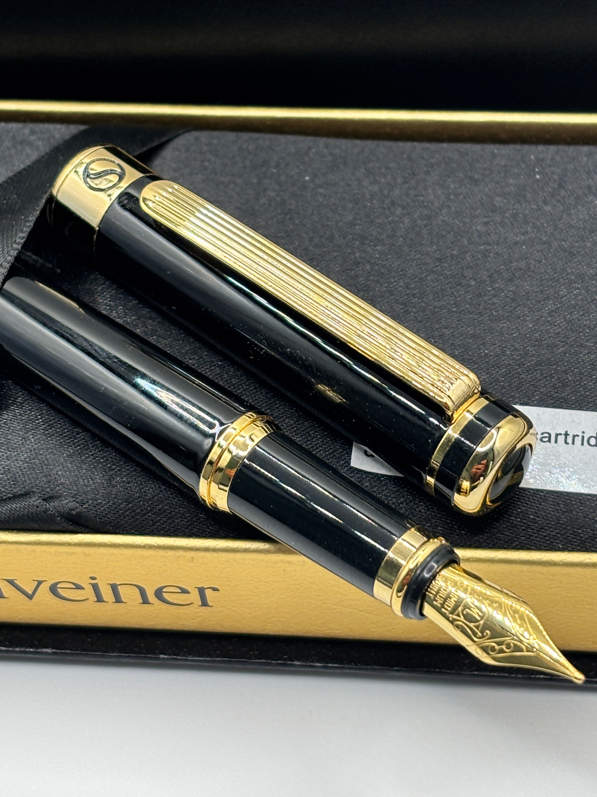 Scriveiner London Black Lacquer - Fountain Pen