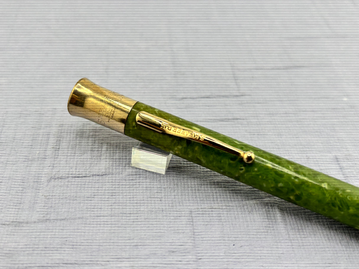 Sheaffer Lifetime Green Jade circa 1930 - Pencil