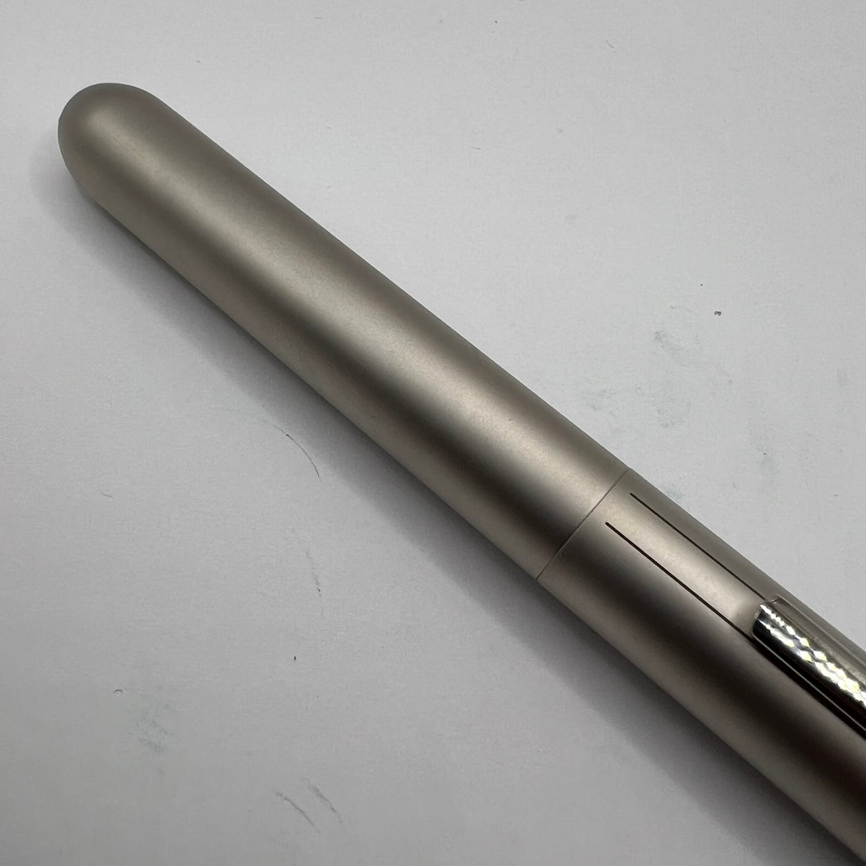 Lamy Dialog 3 Palladium Plated Finish, Retractable Nib Fountain Pen - Medium 14kt Gold Nib