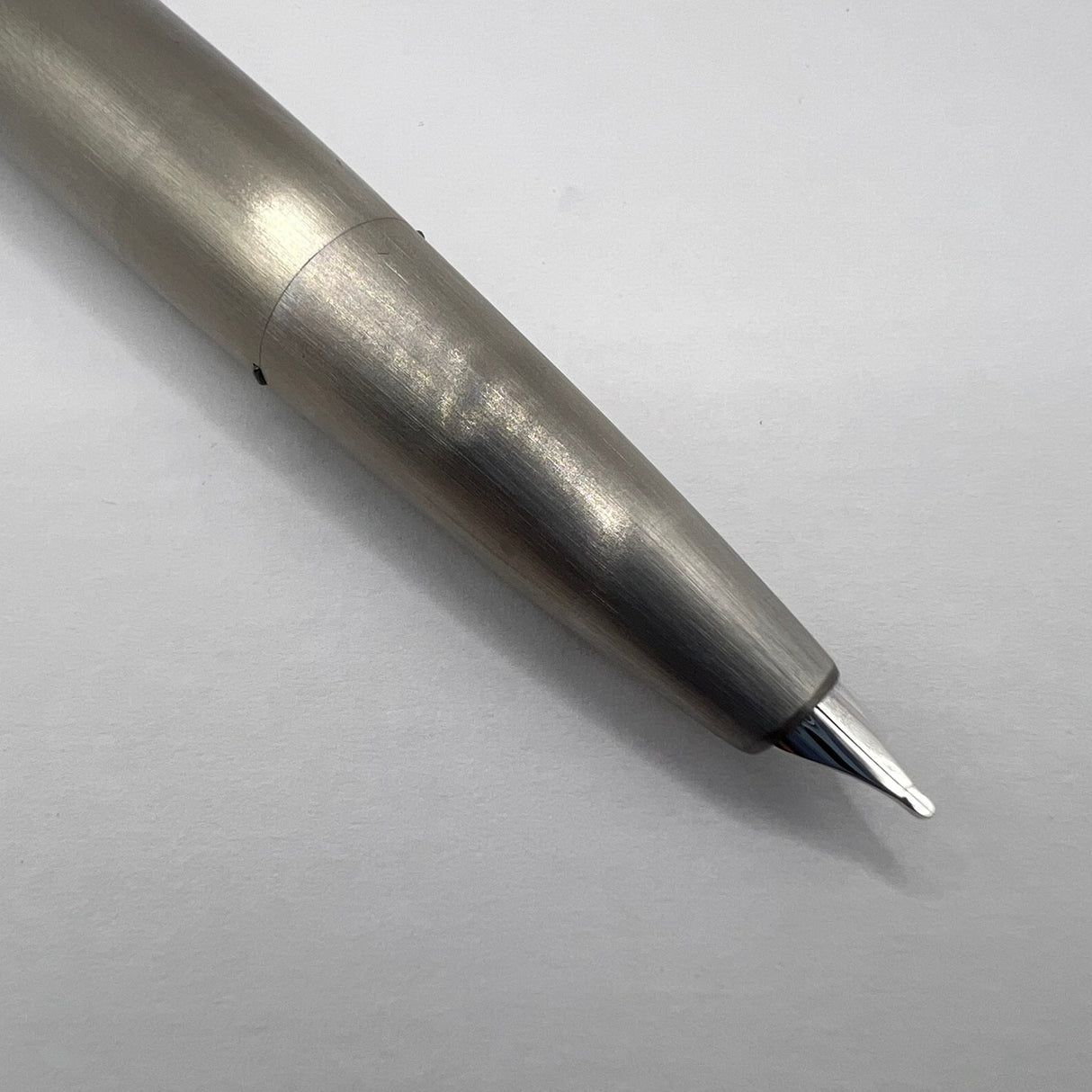 Lamy #2000 Matte Brushed Stainless Steel Fountain Pen - Fine 14kt Gold Nib