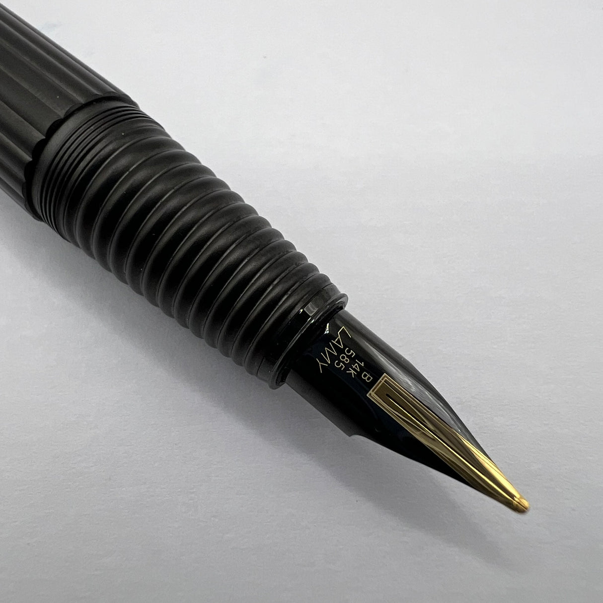 Lamy PVD-Coated Black Matte Imporium Fountain Pen - Broad 14kt Gold Nib