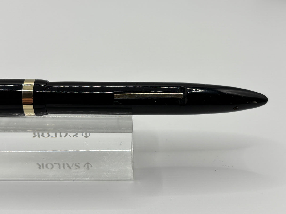 Sheaffer Balance Black Military clip White dot - Fountain Pen