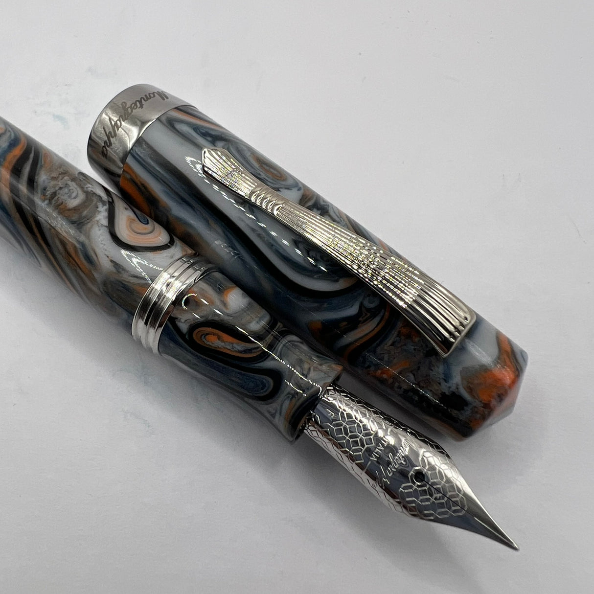 Montegrappa Elmo II Fountain Pen - Fine Stainless Steel Nib