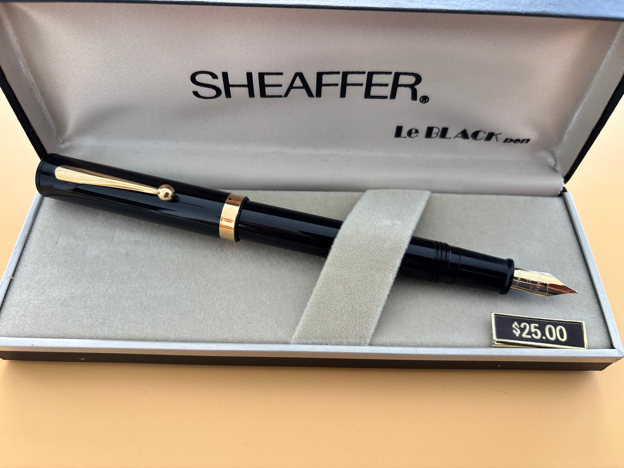 Sheaffer " Le Black Pen " circa 1990 New condition and boxed - Fountain Pen