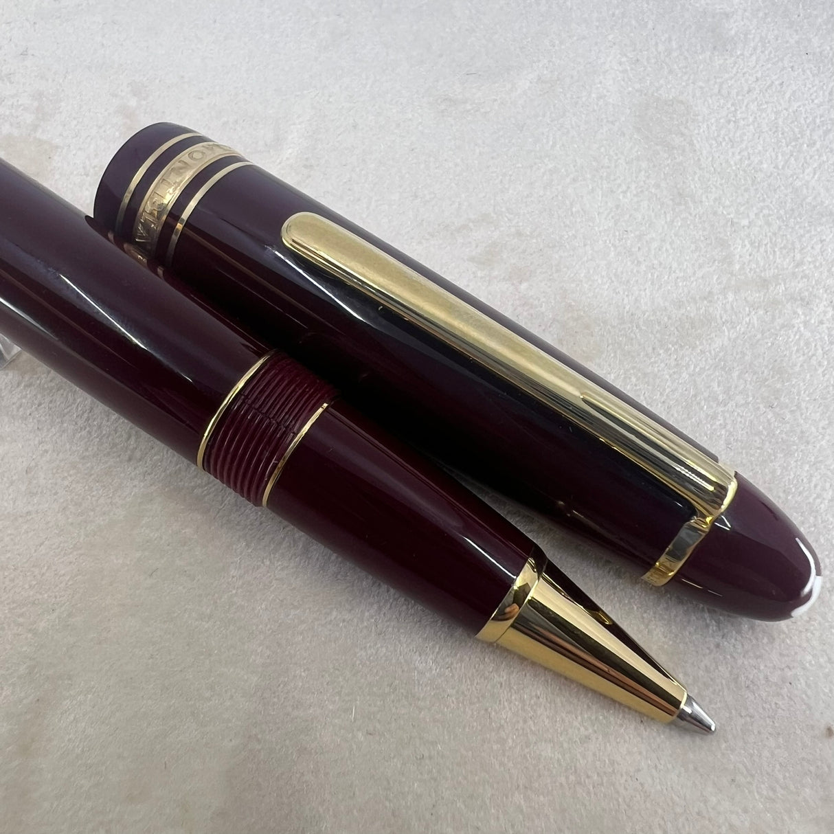 Montblanc Meisterstuck #162 Bordeaux Resin LeGrand Rollerball (with Flaw)