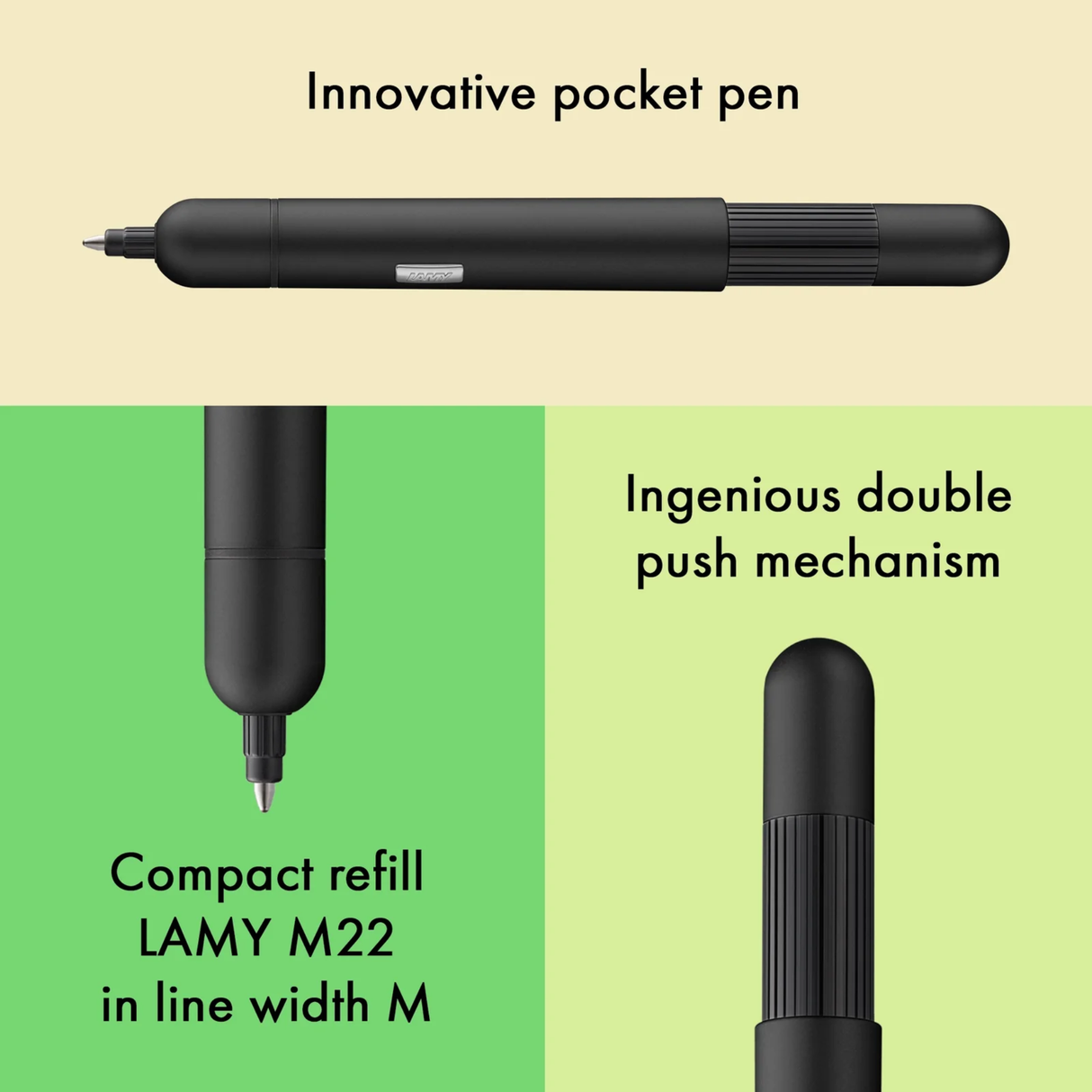 LAMY Pico Black Ballpoint Pen Collection