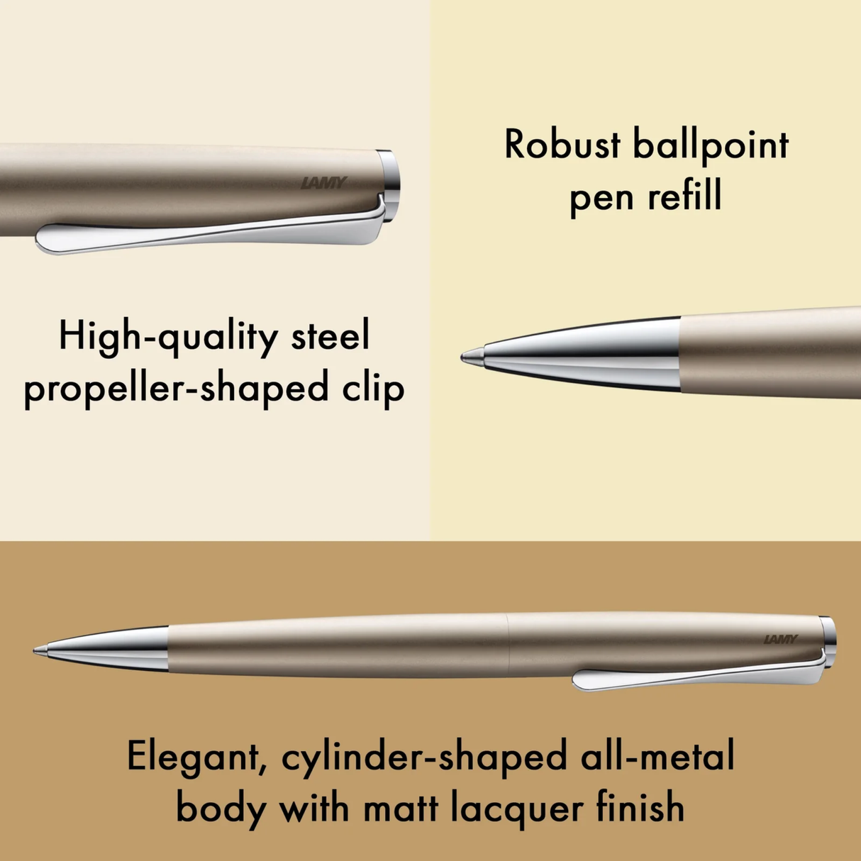 LAMY Studio Palladium Ballpoint Collection