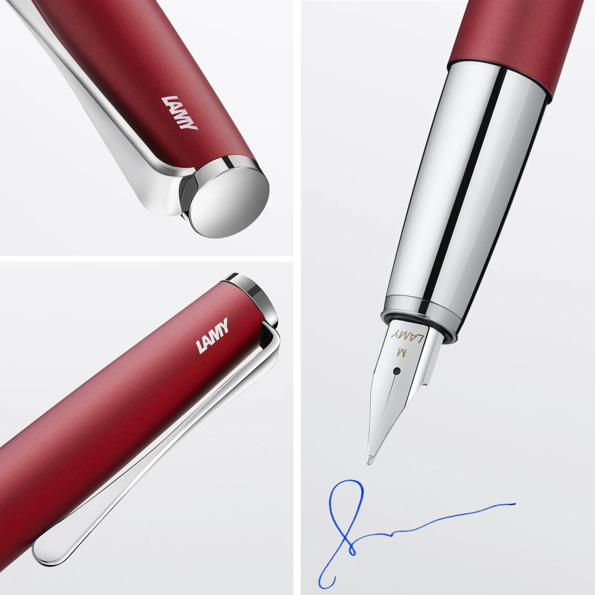LAMY Studio Royal Red Fountain Pen Collection