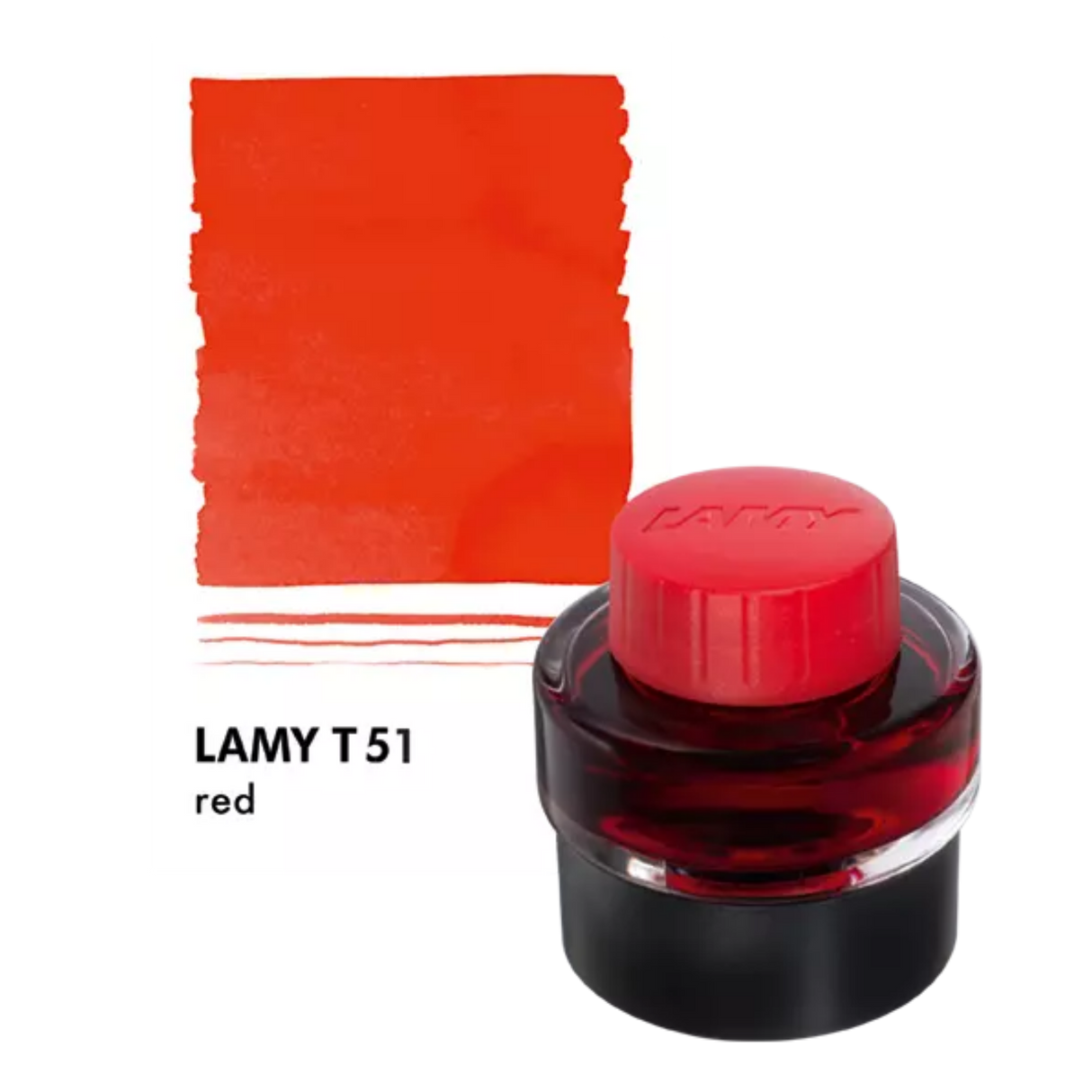 LAMY T51 Ink Bottle Red (30ml) collection