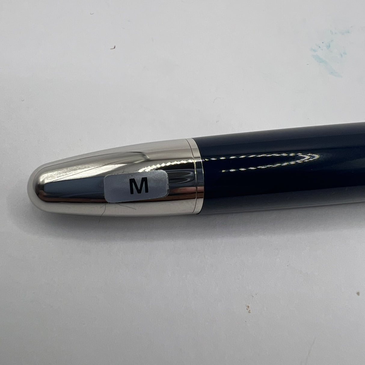 Montblanc Origin Blue #146 LeGrand Fountain Pen - Medium 18kt Gold Nib