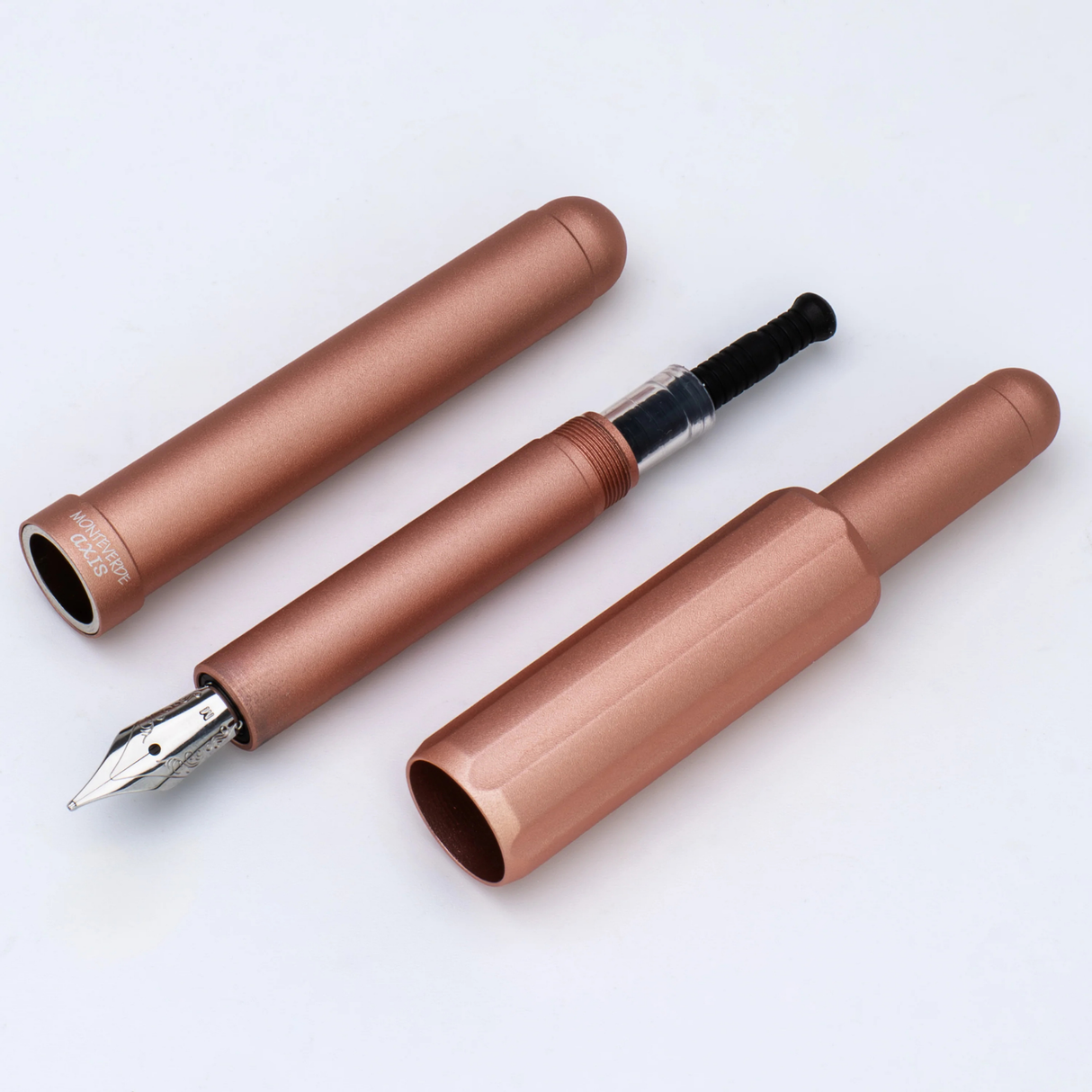 Monteverde USA Axis Matte Champagne Fountain Pen Collection