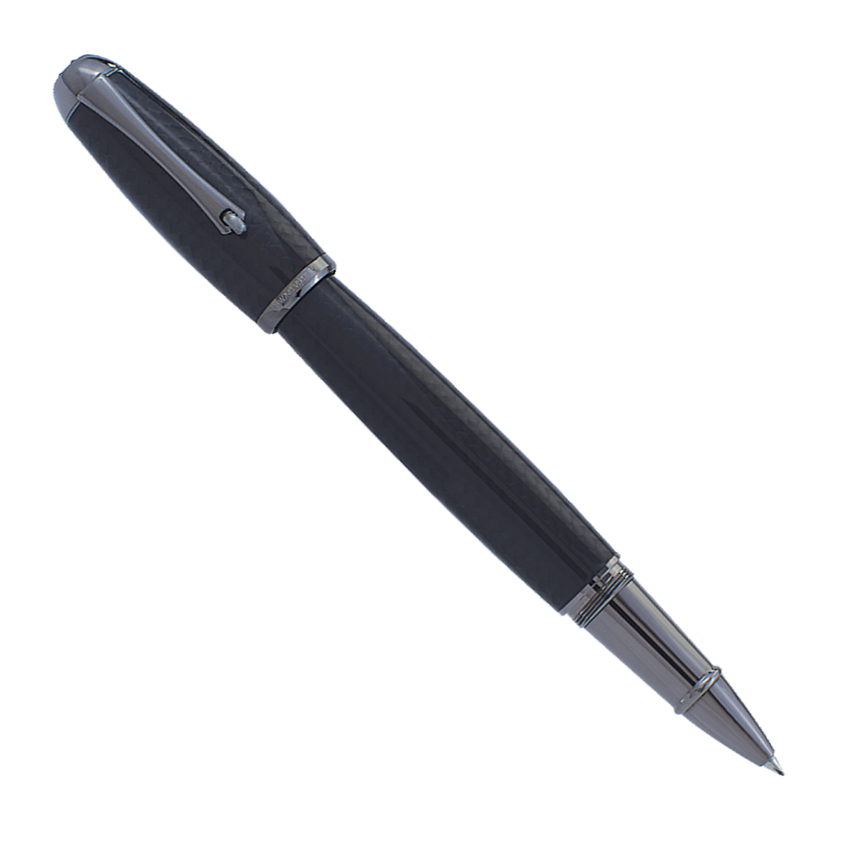 Monteverde Super Mega Carbon Fiber Gunmetal - Rollerball