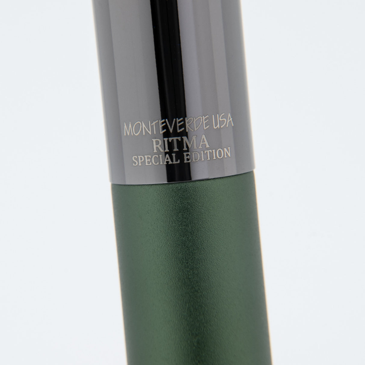 Monteverde USA® Ritma Anodized Green Fountain Pen w/ JoWo Nib