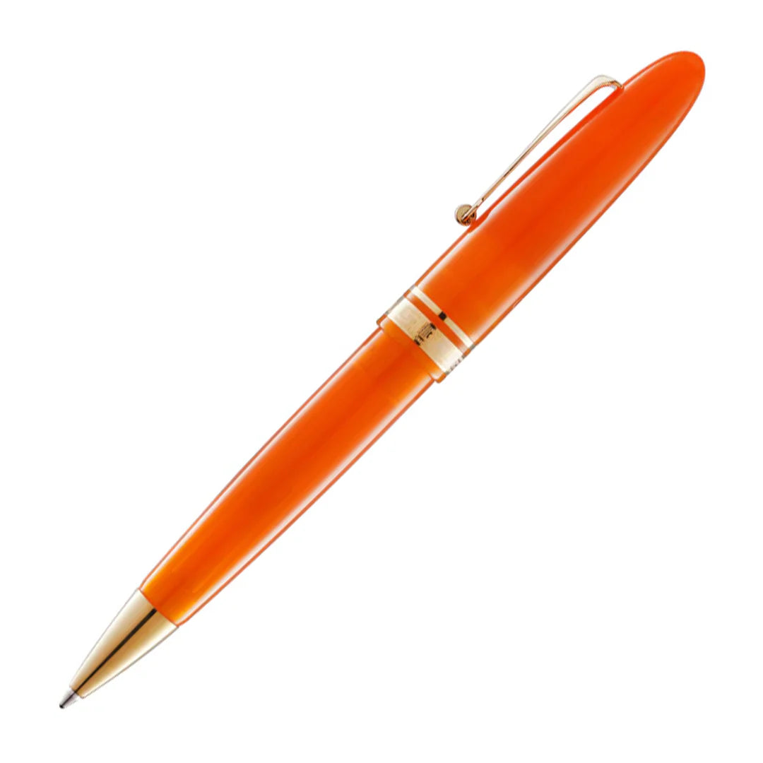 OMAS Ogiva Ballpoint Arancione with Gold Trim