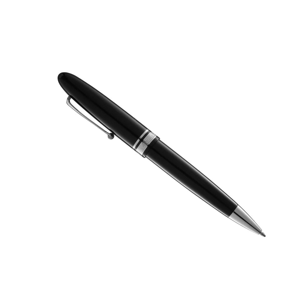 OMAS Ogiva Ballpoint Nera with Rhodium Trim