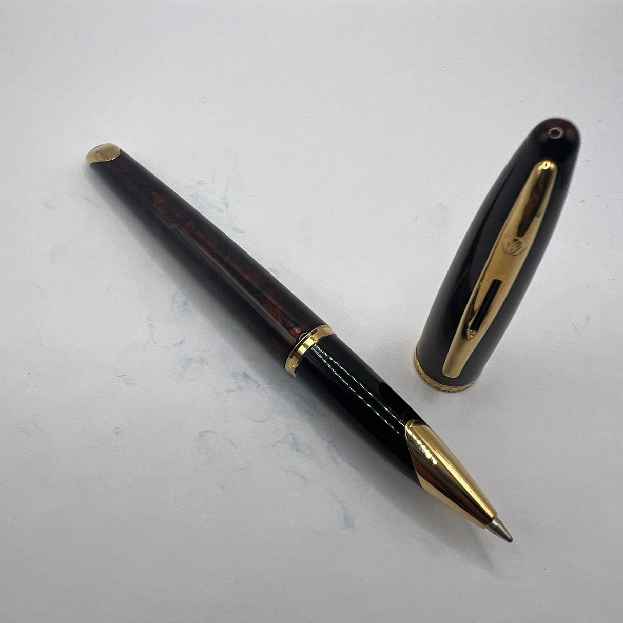 Waterman Carene Amber Shimmer Roller Ball