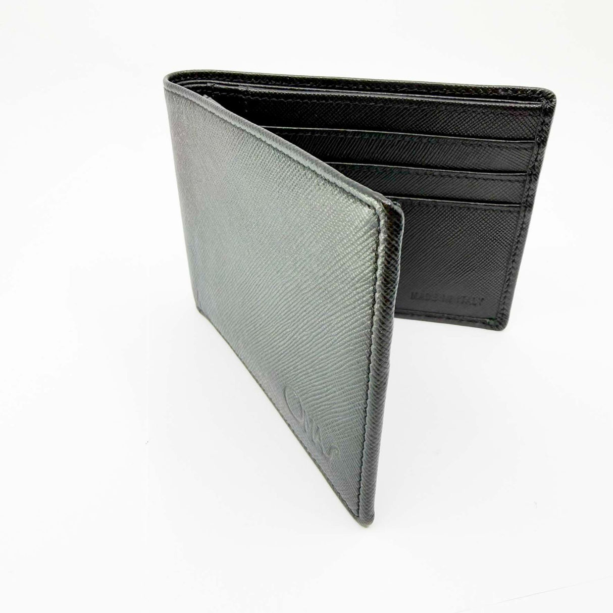 Omas Card Holder leather made in Italy