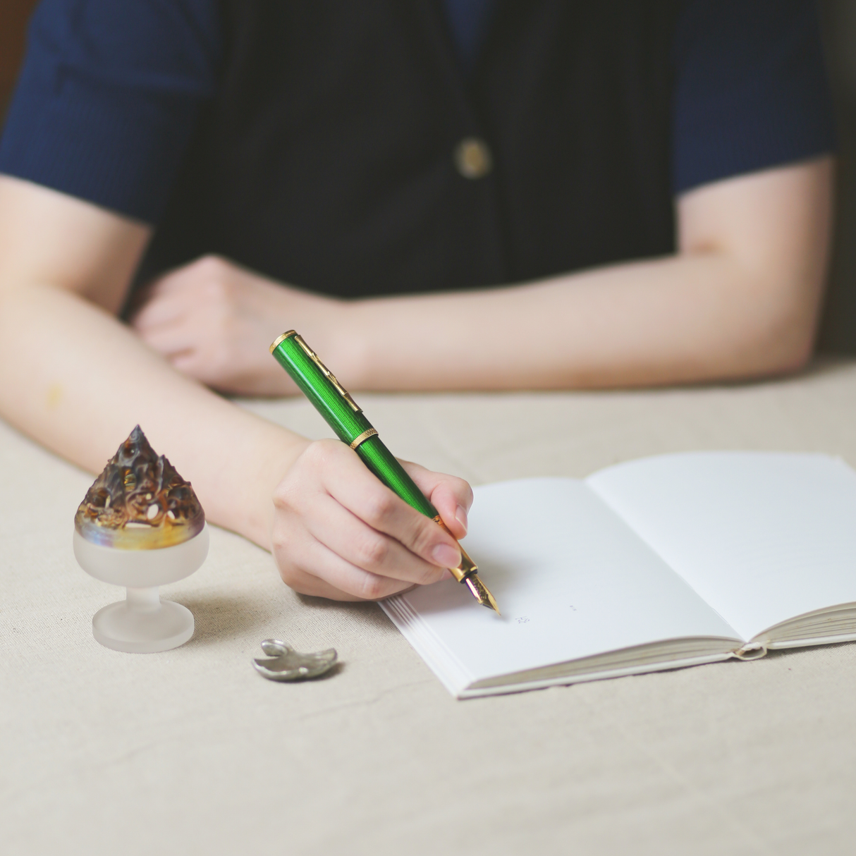 Panda Dorf Green Bamboo Forest Edition Fountain Pen Collection