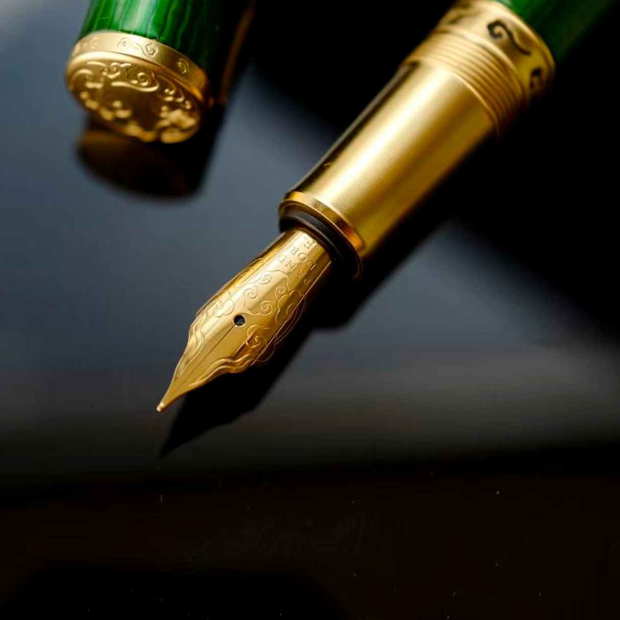 Panda Dorf Green Bamboo Forest Edition Fountain Pen Collection