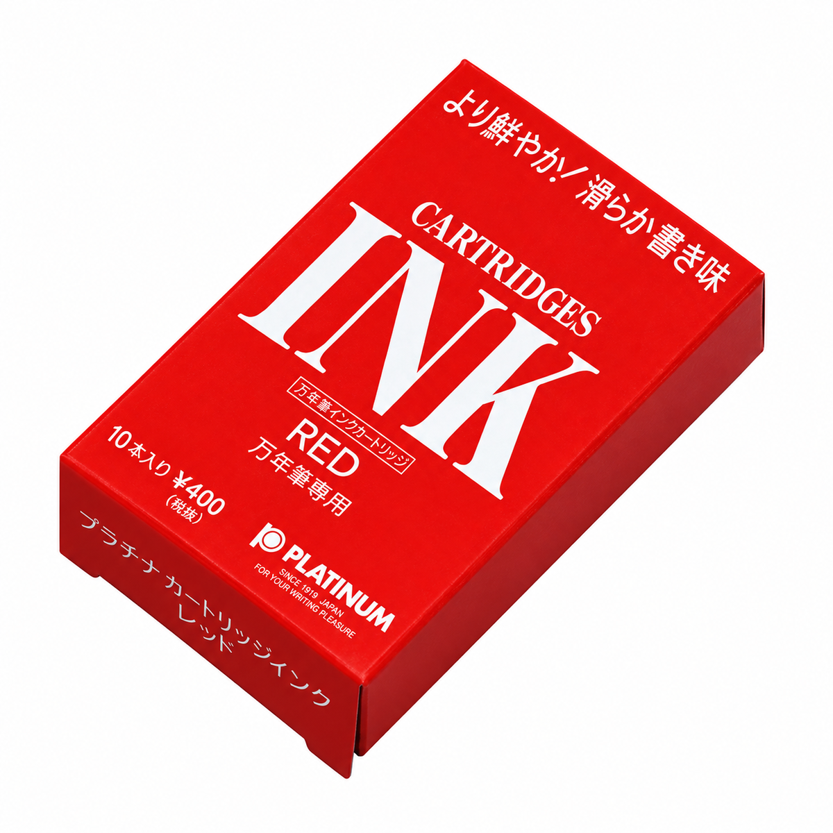 Platinum Red Ink Cartridges 10 Pack collection