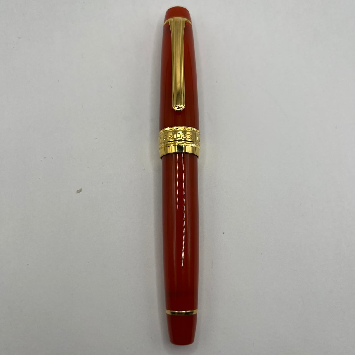 Sailor Professional Gear King of Pens Fountain Pen - Pillow Book - Autumn Sky(Coral) - Broad 21kt Gold Nib