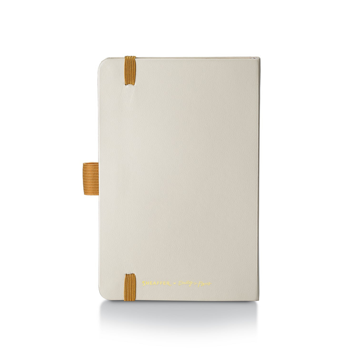Sheaffer 100 Emily in Paris 9377 Champagne Gold Ballpoint Pen with Champagne Gold Trim and Hardbound Small Notebook - Gift Set