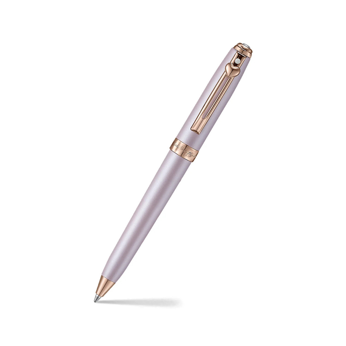 Sheaffer Prelude Mini 9810 Pastel Pink Ballpoint Pen with Swarovski Crystal and Small Hardbound Notebook Gift Set