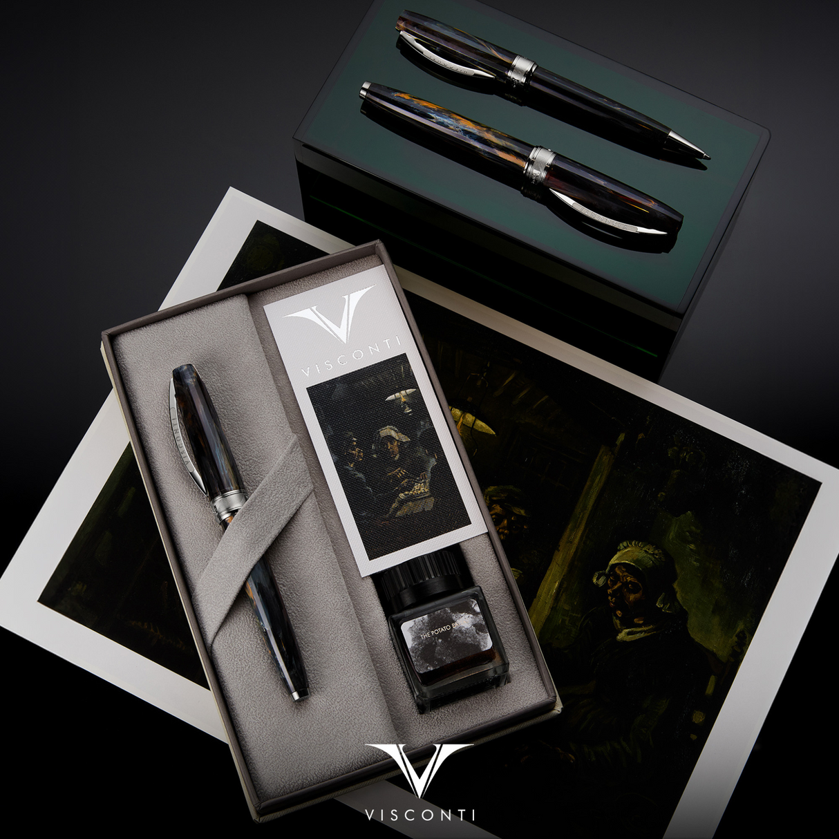 Visconti Van Gogh Impressionist "Potato Eaters" Fountain Pen