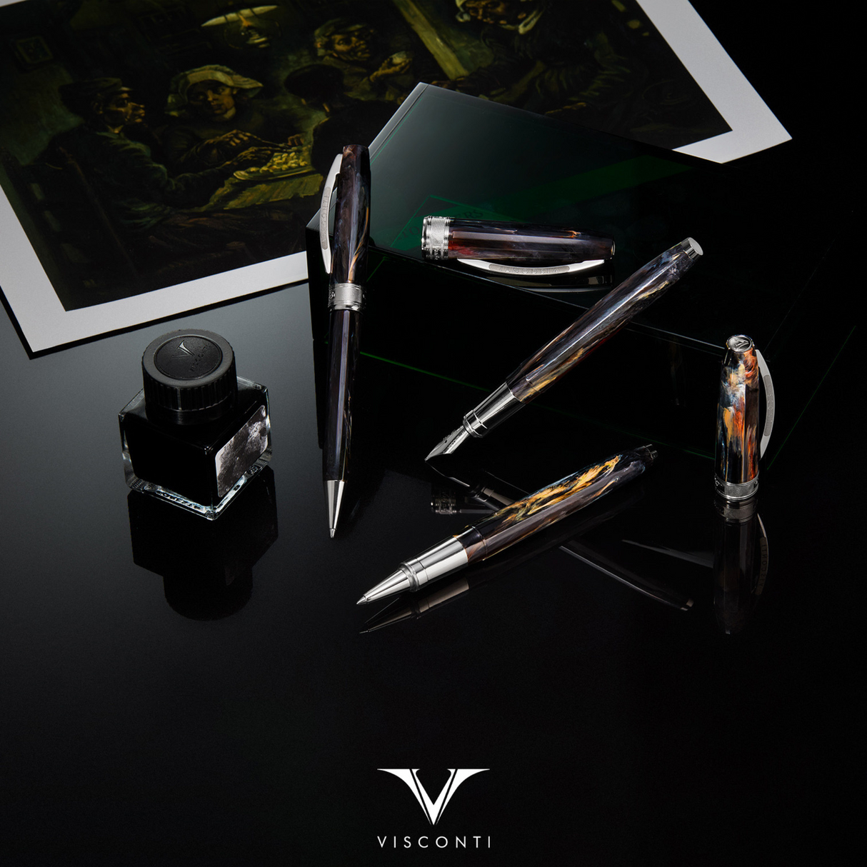 Visconti Van Gogh Impressionist "Potato Eaters" Fountain Pen