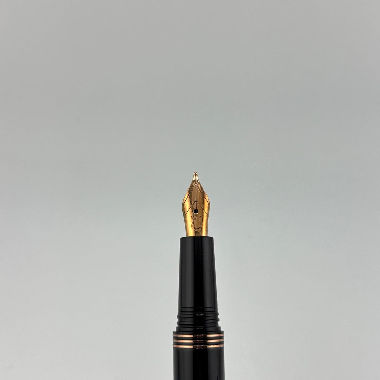 Lapis Bart England Black lacquer square ends - Fountain Pen
