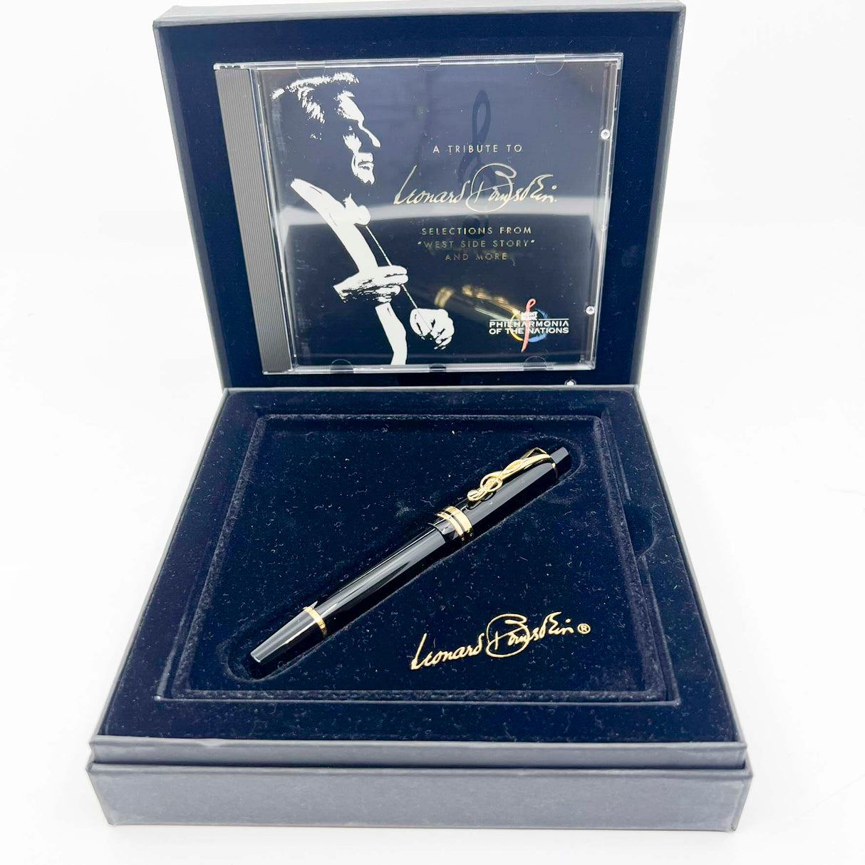 Montblanc Leonard Bernstein Donation Fountain Pen - Fine 18kt Gold Nib