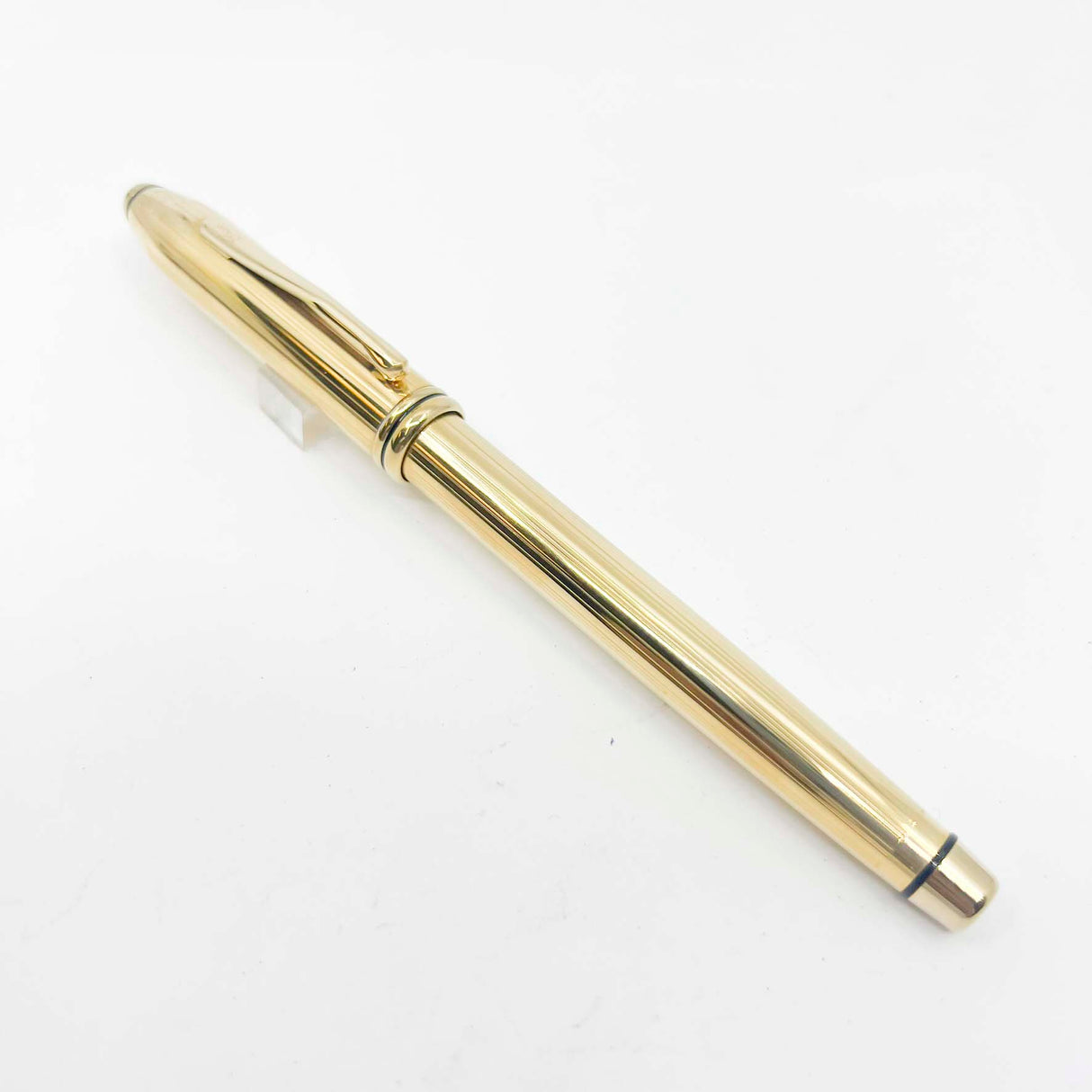 Cross Townsend 18kt Gold-Filled Fountain Pen - Made in USA - Fine 18kt Gold Nib