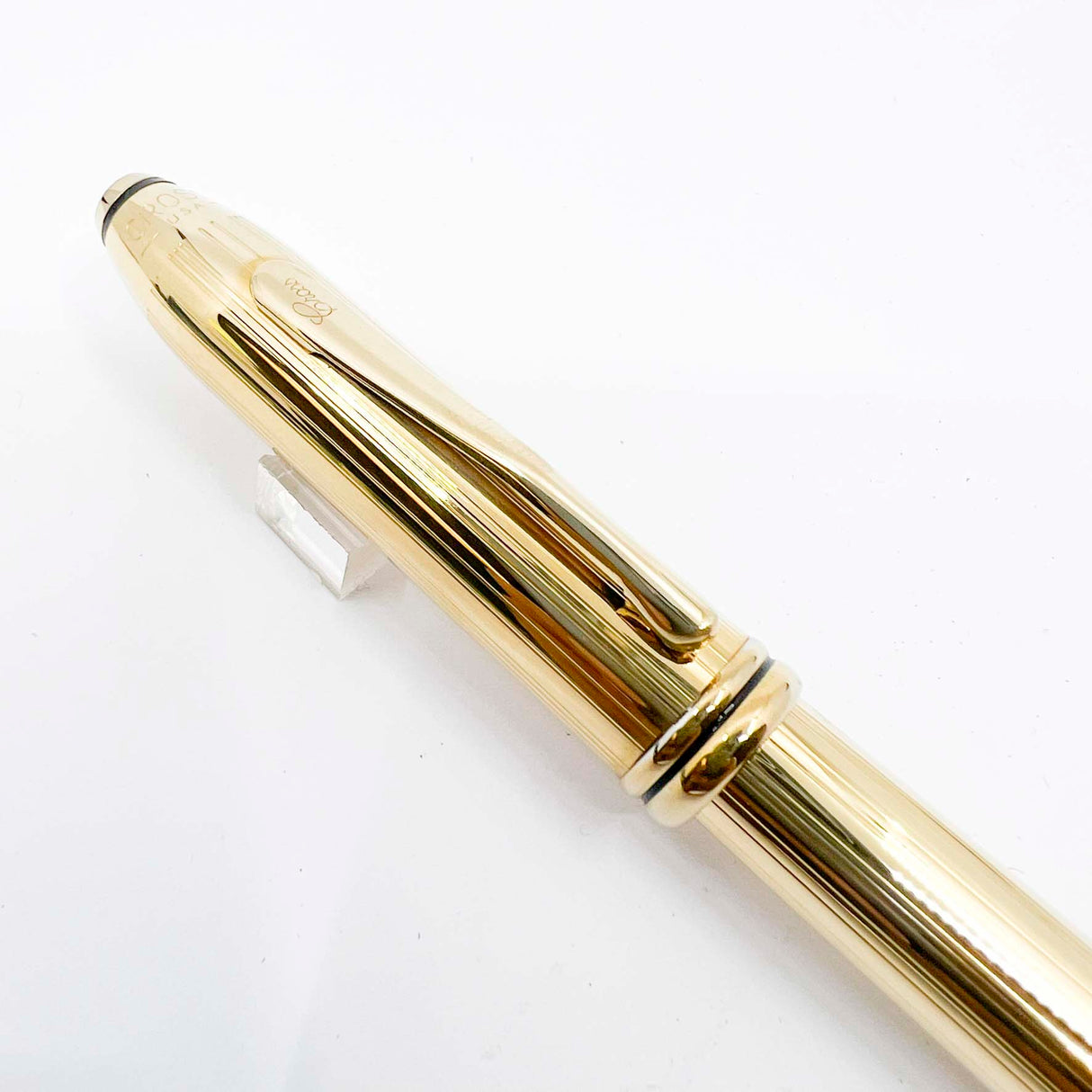 Cross Townsend 18kt Gold-Filled Fountain Pen - Made in USA - Fine 18kt Gold Nib