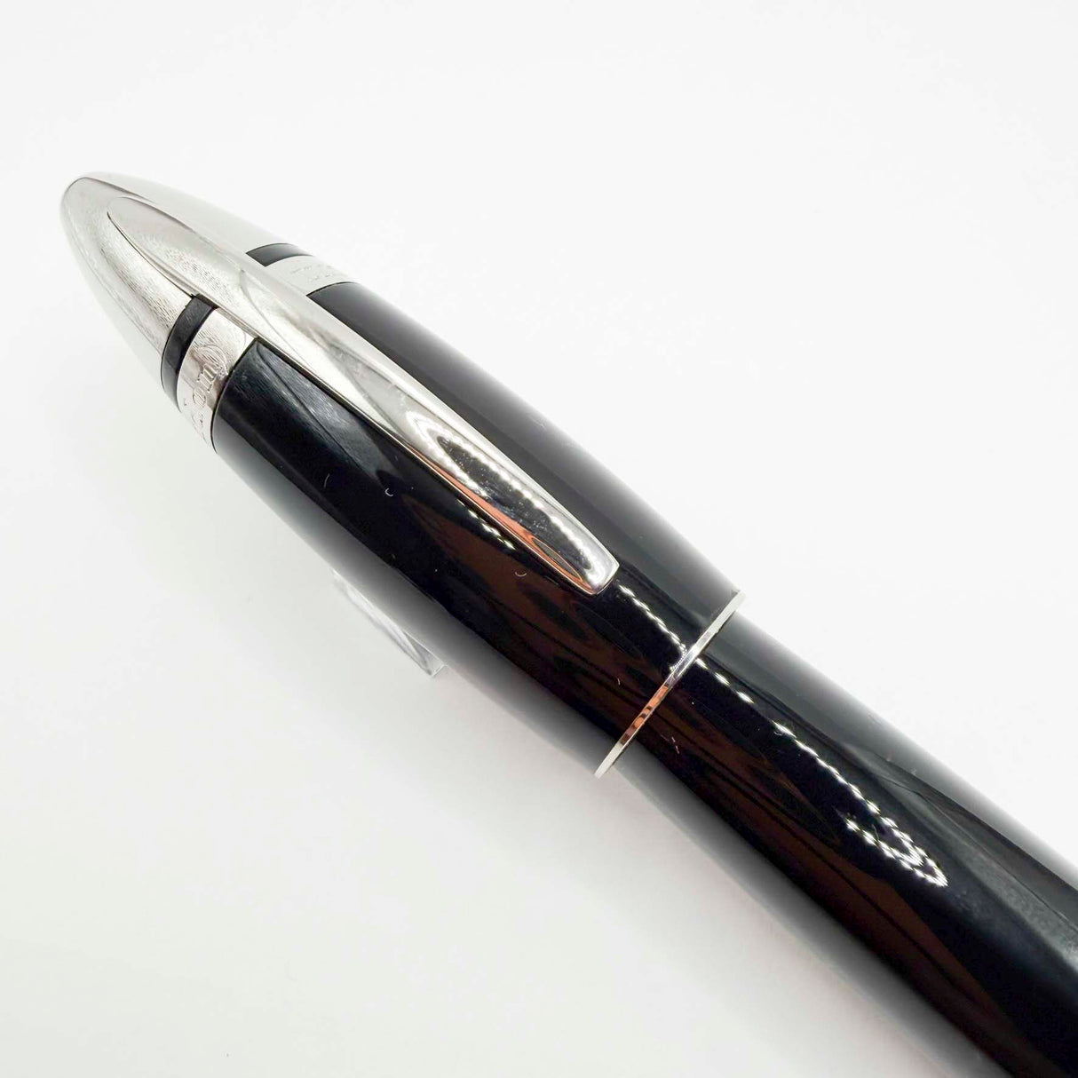 Underwood London Piccadilly Black Ebonite Rollerball Pen