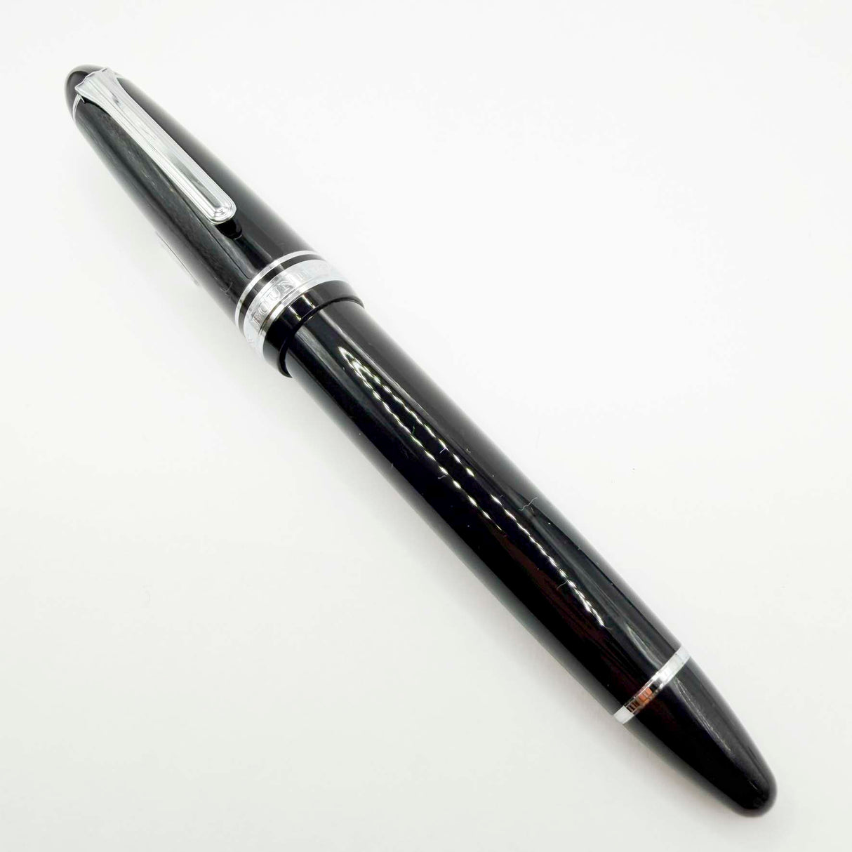 Sailor 1911L Large Black Fountain Pen - Broad 21kt Gold Nib