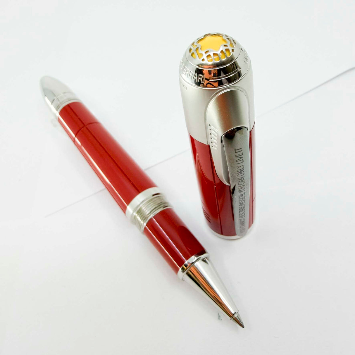 Montblanc Great Characters Enzo Ferrari Special Edition Large Red Rollerball