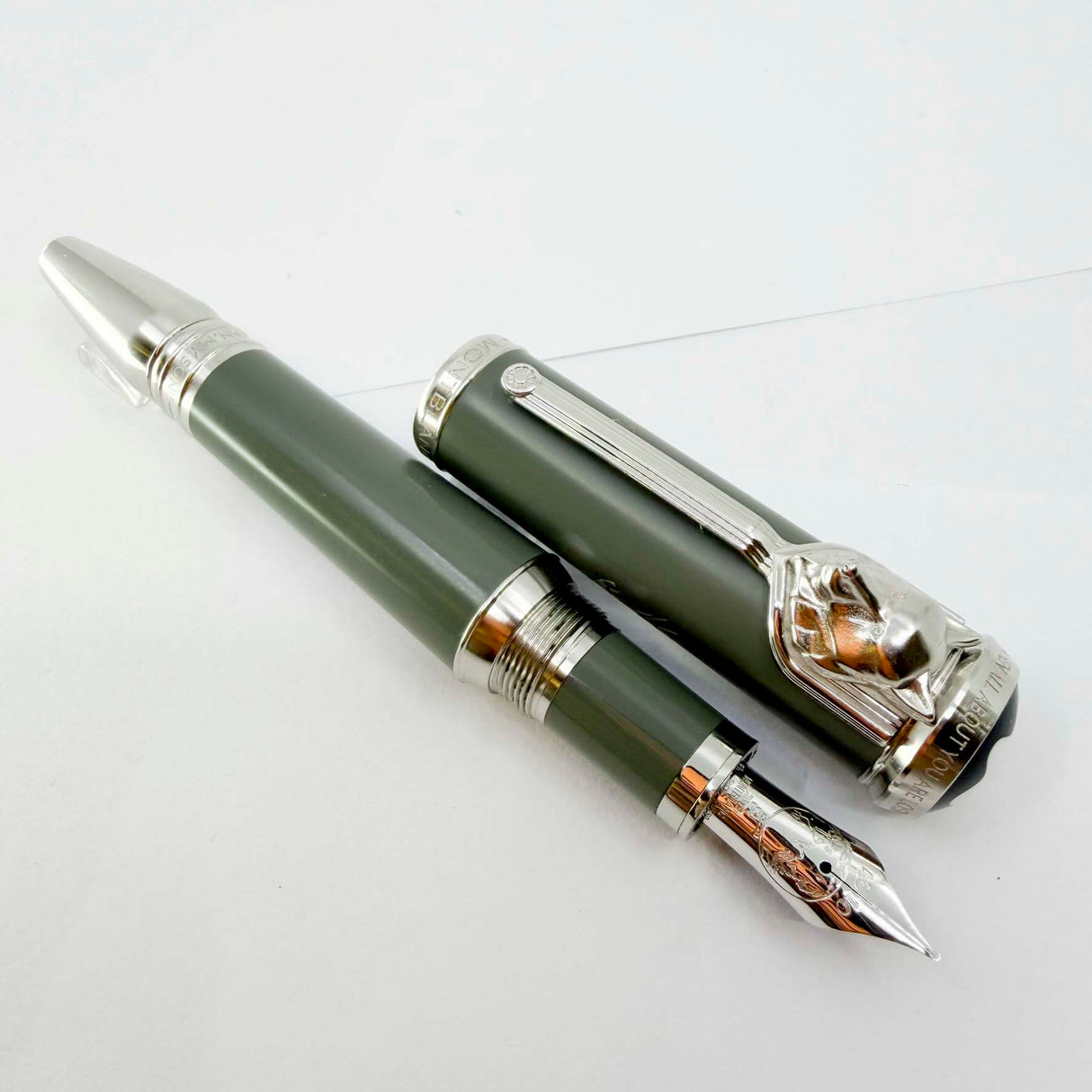 Montblanc Writer Series Rudyard Kipling Limited Edition Fountain Pen - Fine 18kt Gold Nib