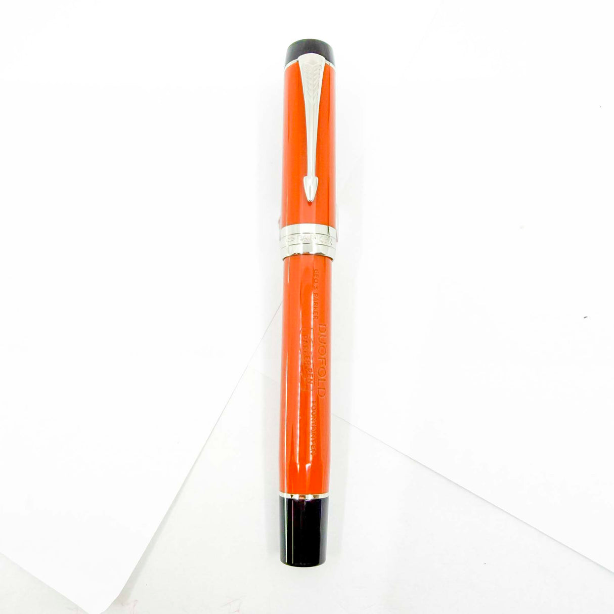 Parker Duofold "Big Red Vintage" Centennial Fountain Pen - Medium 18kt Gold Nib