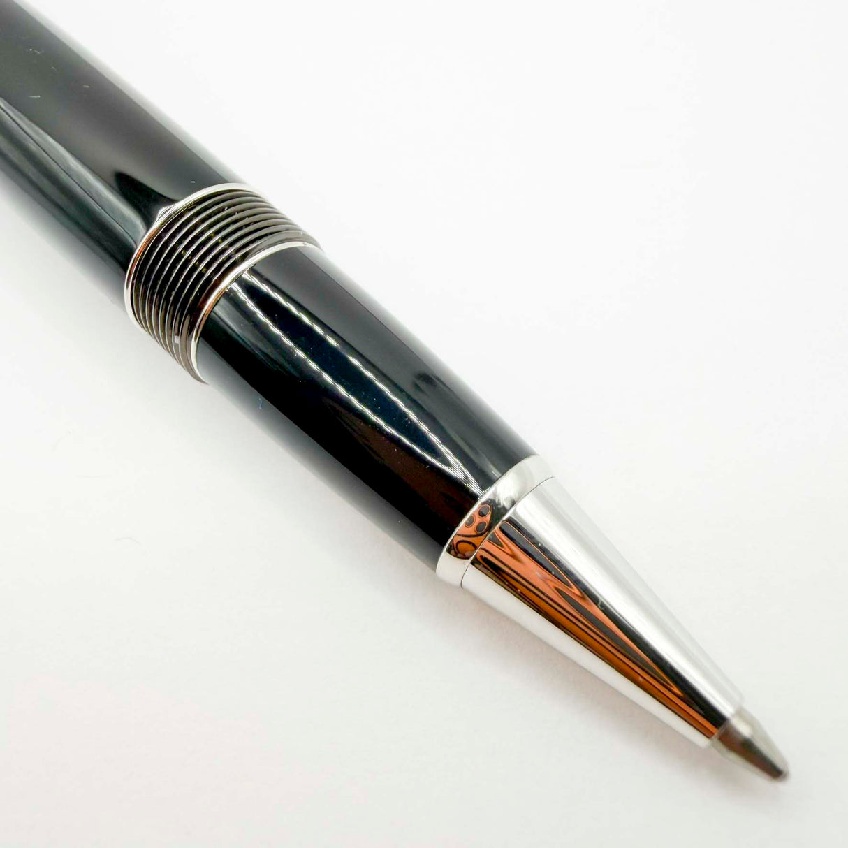Montblanc Meisterstuck Black Resin - Platinum Plated Trim LeGrand Rollerball
