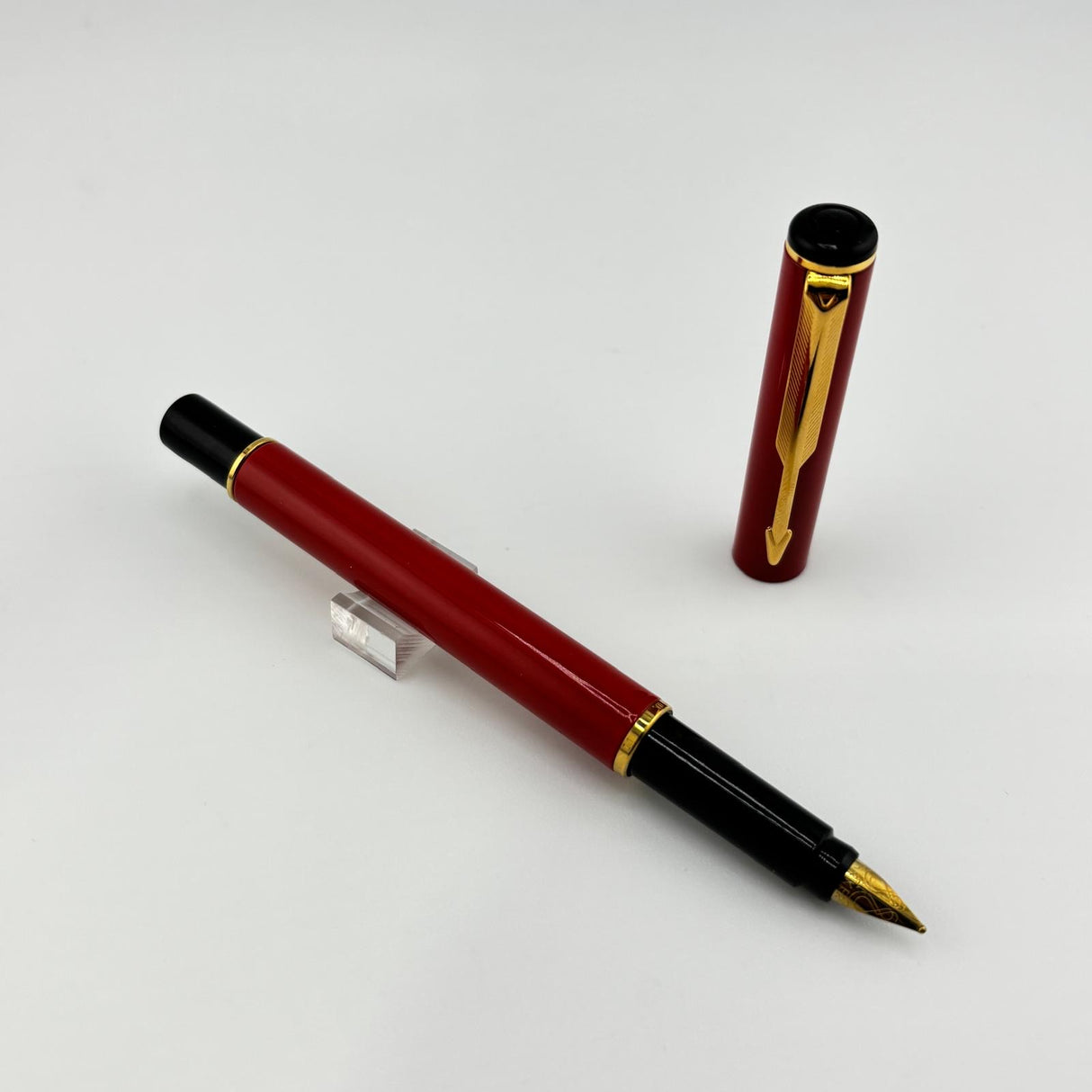 Parker Vintage 88 Metallic Red Set - Roller Ball and Fountain Pen