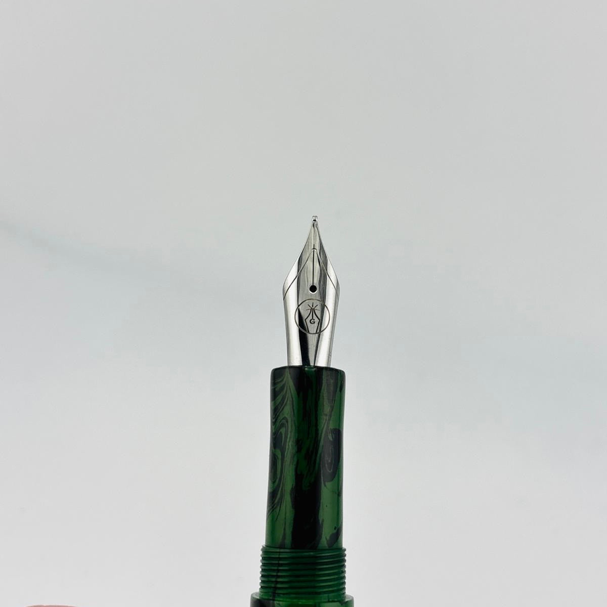 Ranga Model 4C Green Ebonite - Fountain Pen