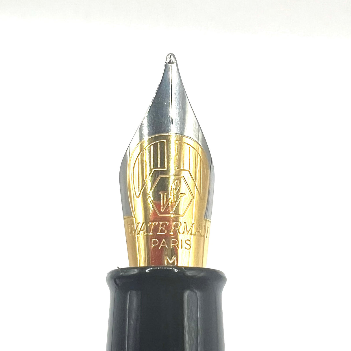 Waterman Phileas Purplish/Blue Marble (First Generation) Fountain Pen - Medium Gilt Nib