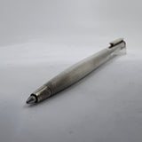 Montblanc Noblesse Silver-Plated Etched Vertical Lines Ballpoint Pen