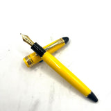 Sailor 1911 Standard Size Yellow Fountain Pen  - Zoom 14kt Gold Nib